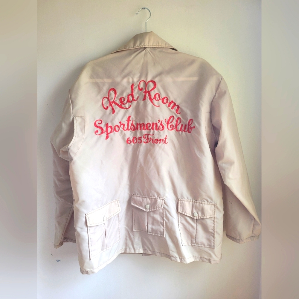 Vintage Mens Shooting Raim Jacket